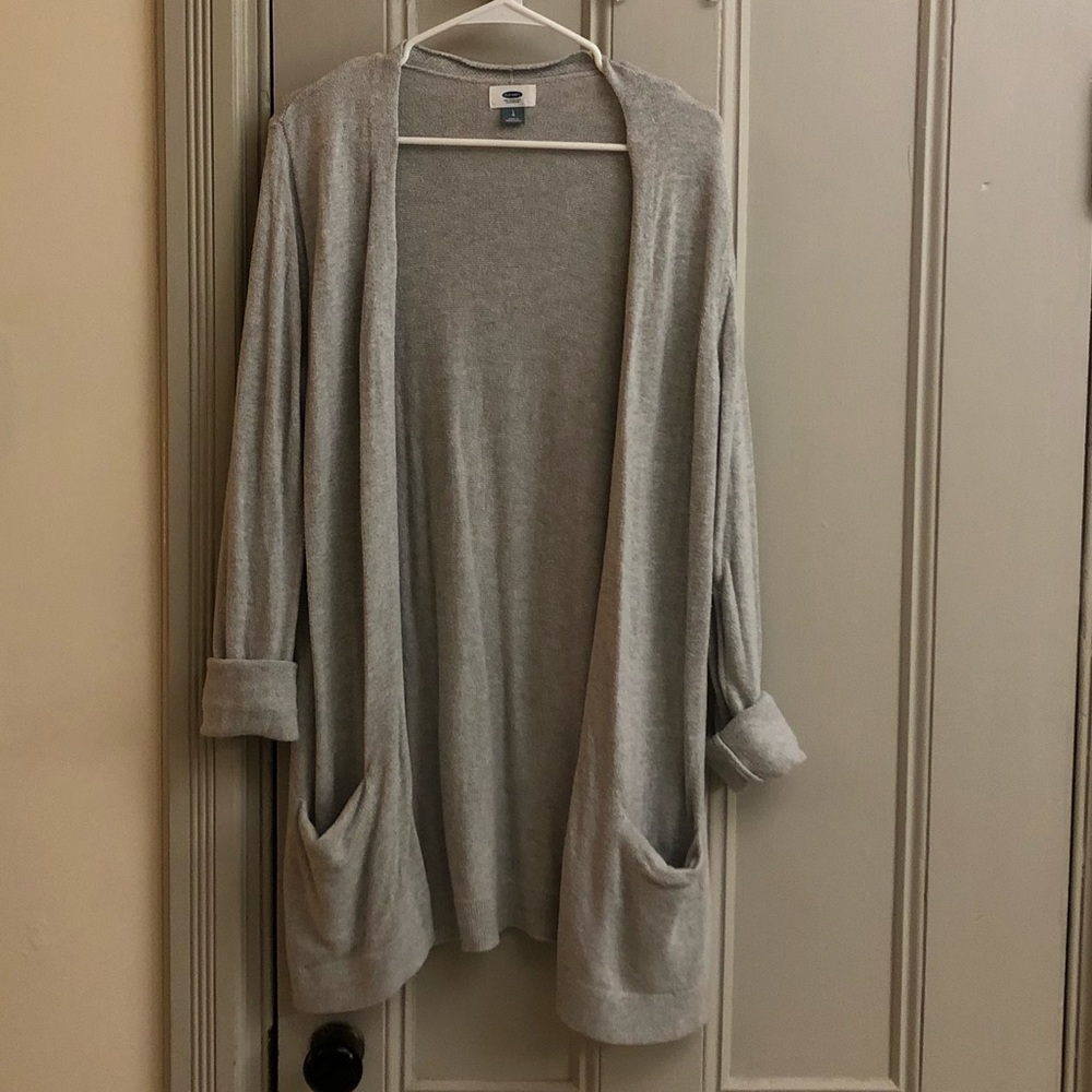Old Navy gray cardigan